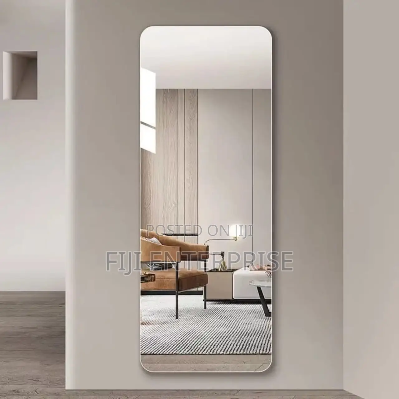 Unbreakable Acrylic Self-Adhesive Rectangle Mirror