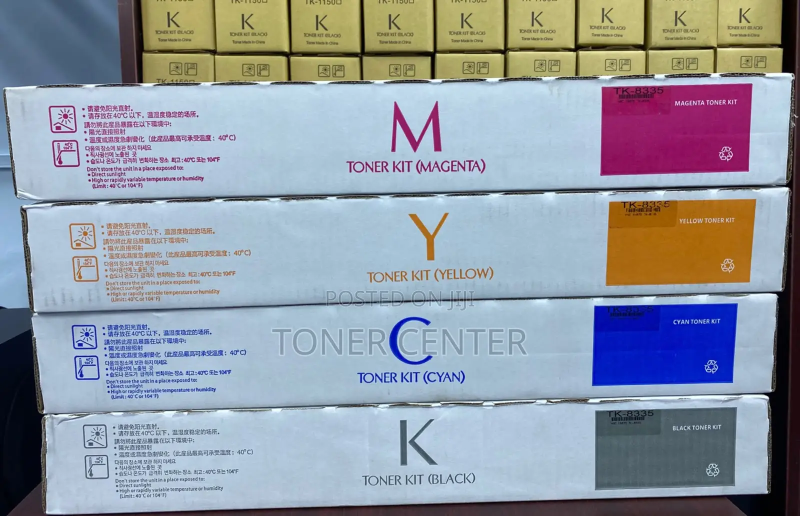 Kyocera TK-8335 Genuine CMYK Toner Set