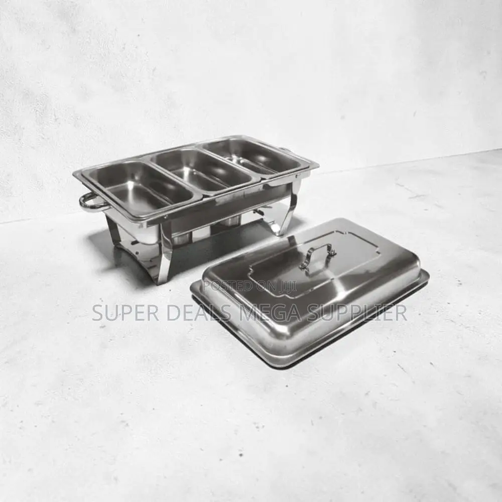 Import Prices 11L Stainless Steel Triple Chafing Dish