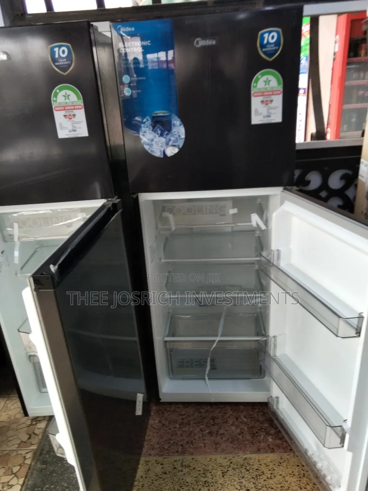 Midea 348 Litres DOUBLE DOOR Refrigerator No Frost