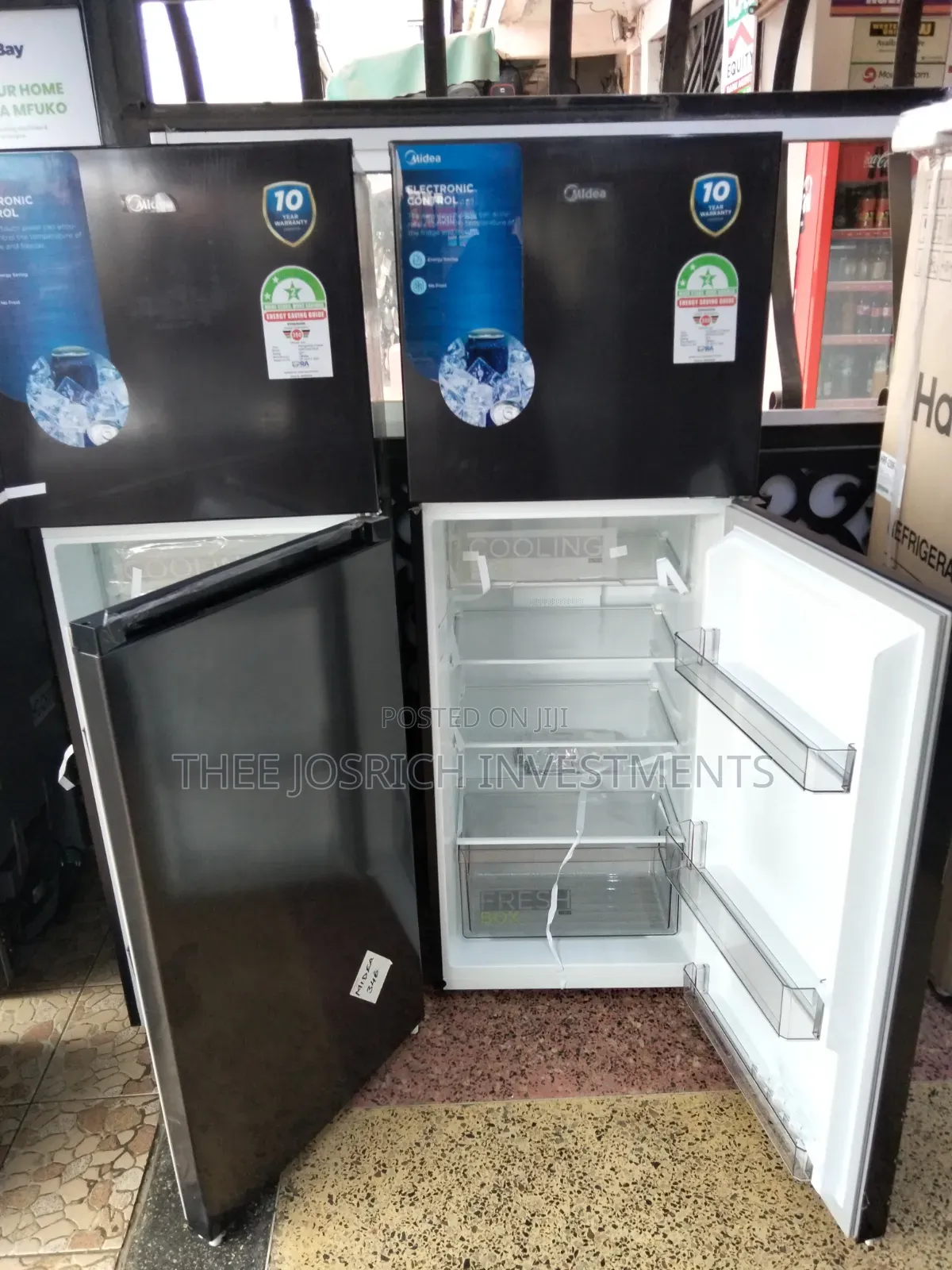 Midea 348 Litres DOUBLE DOOR Refrigerator No Frost