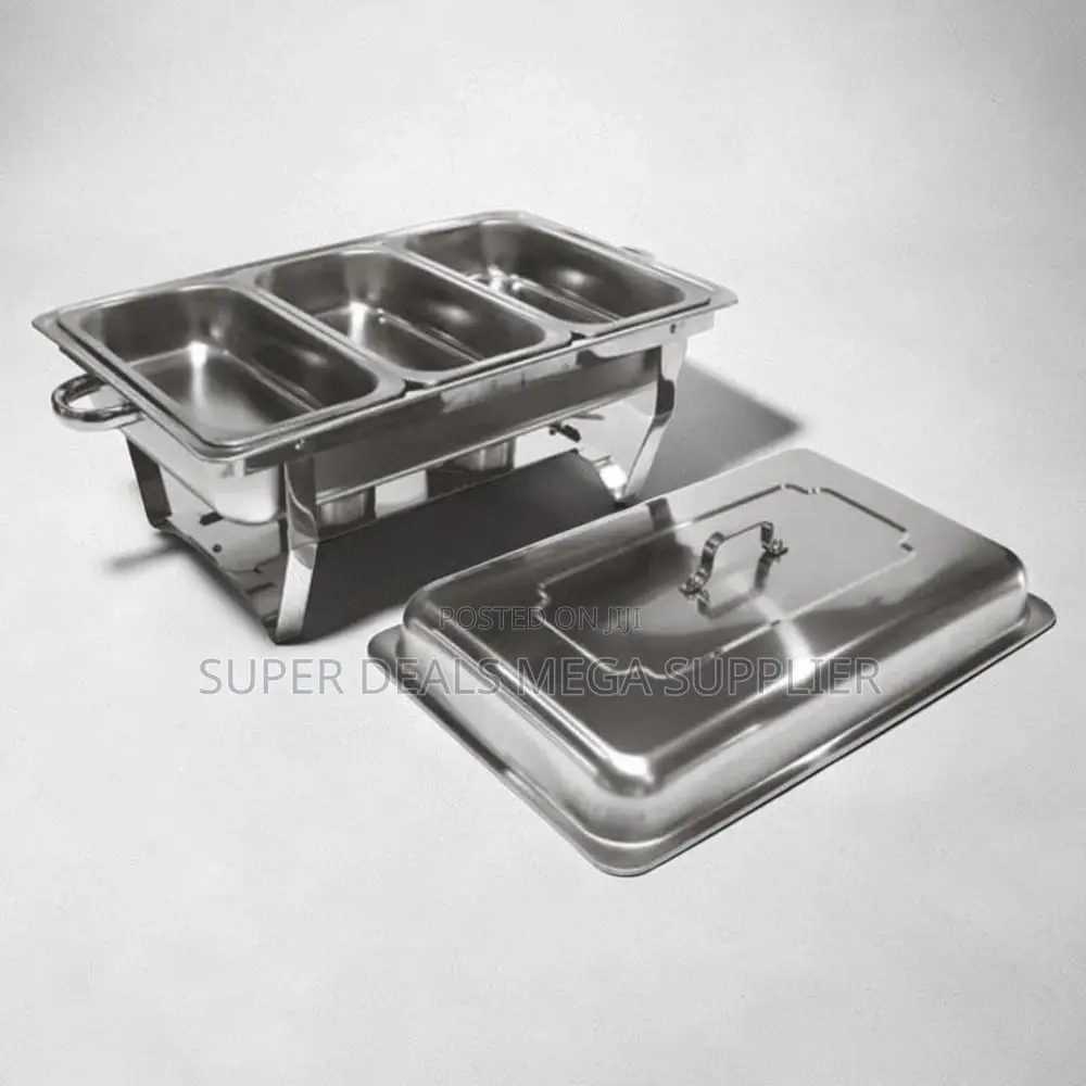 Buffet Presentations 11L Stainless Steel Triple Chafing Dish