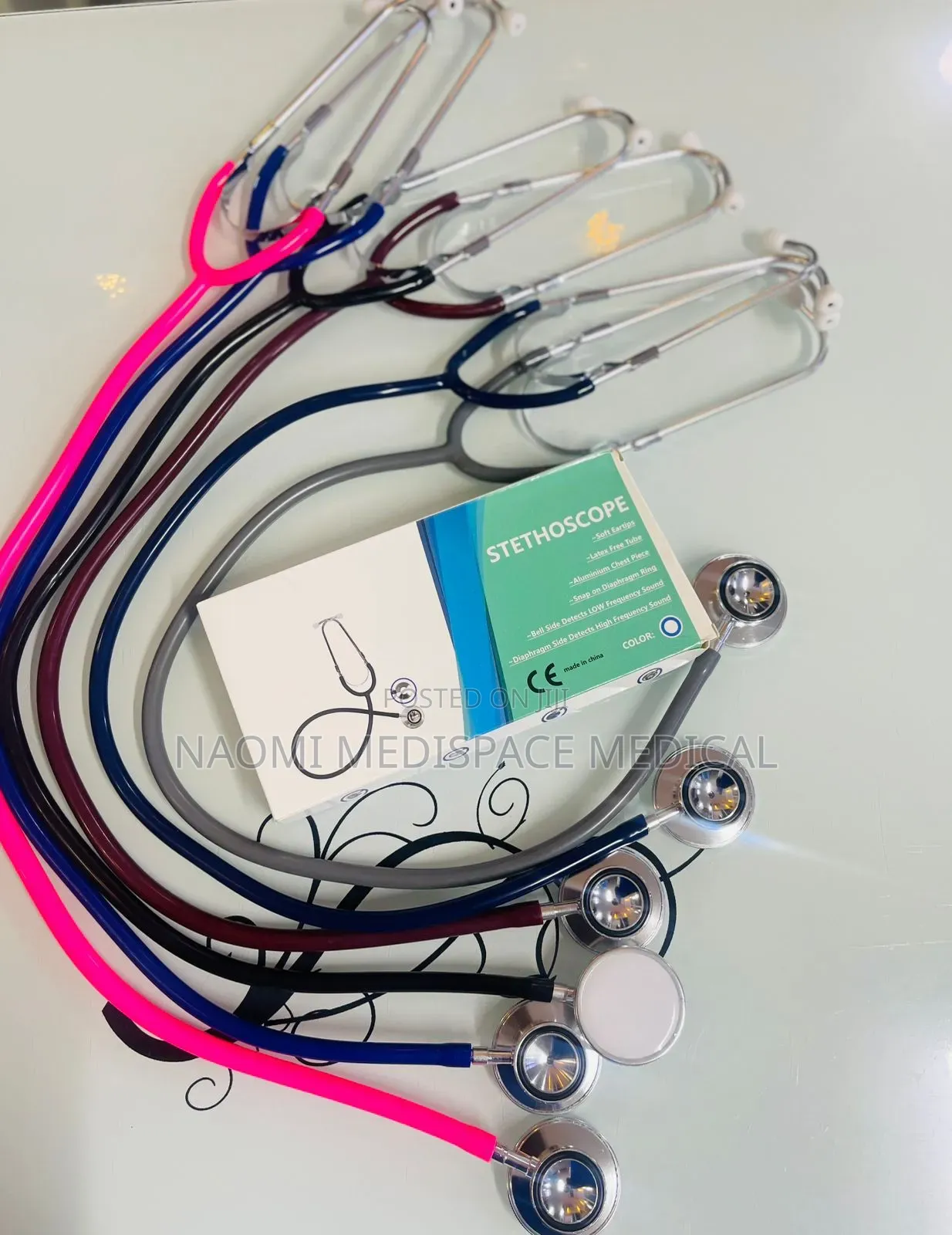 Quality Student's Stethoscopes-Different Colors Available