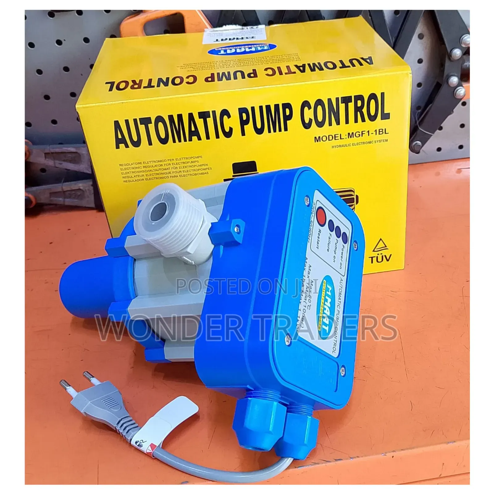 Water Pressure Control. Automatic Pump Control Mmaat