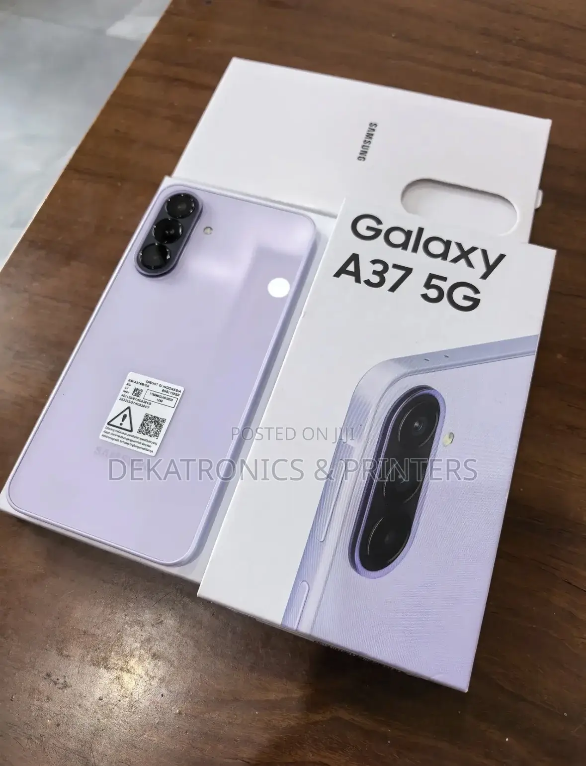 New Samsung Galaxy A37 256 GB Purple