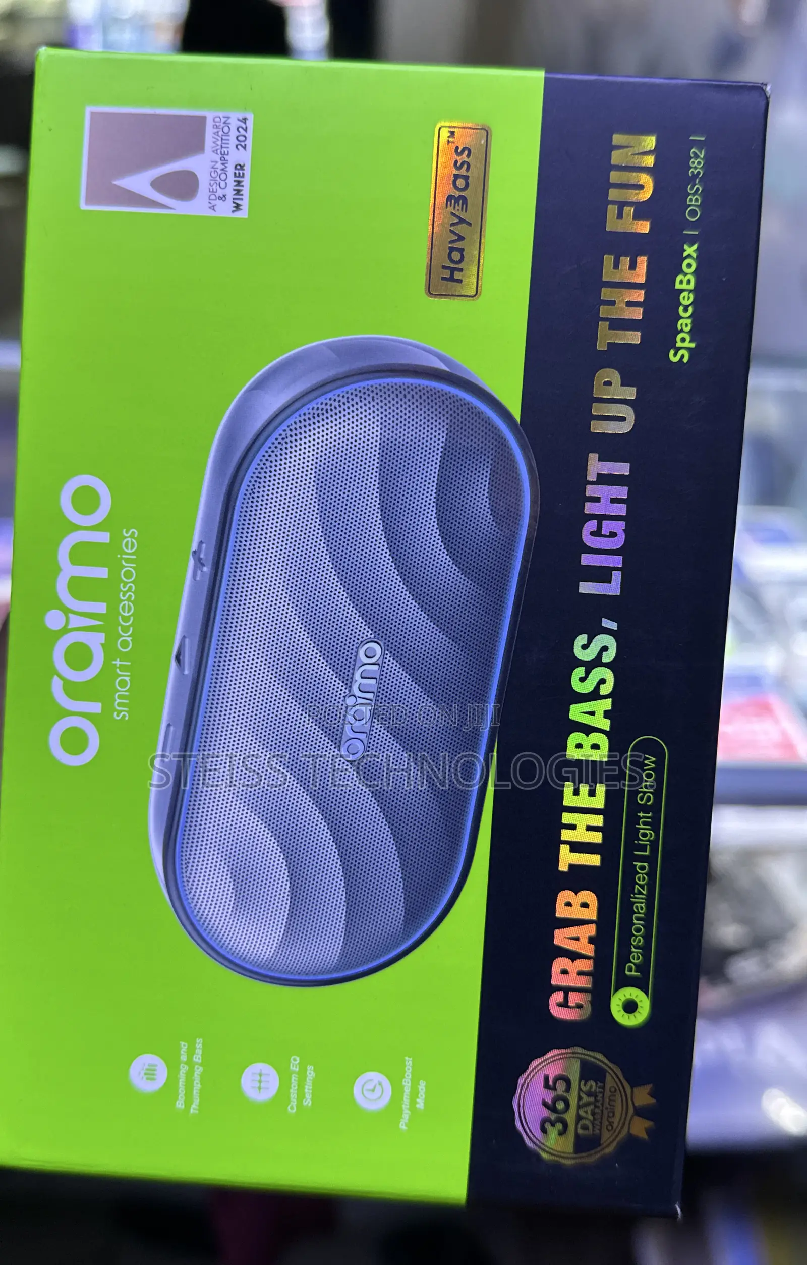Oraimo Spacebox Speaker.
