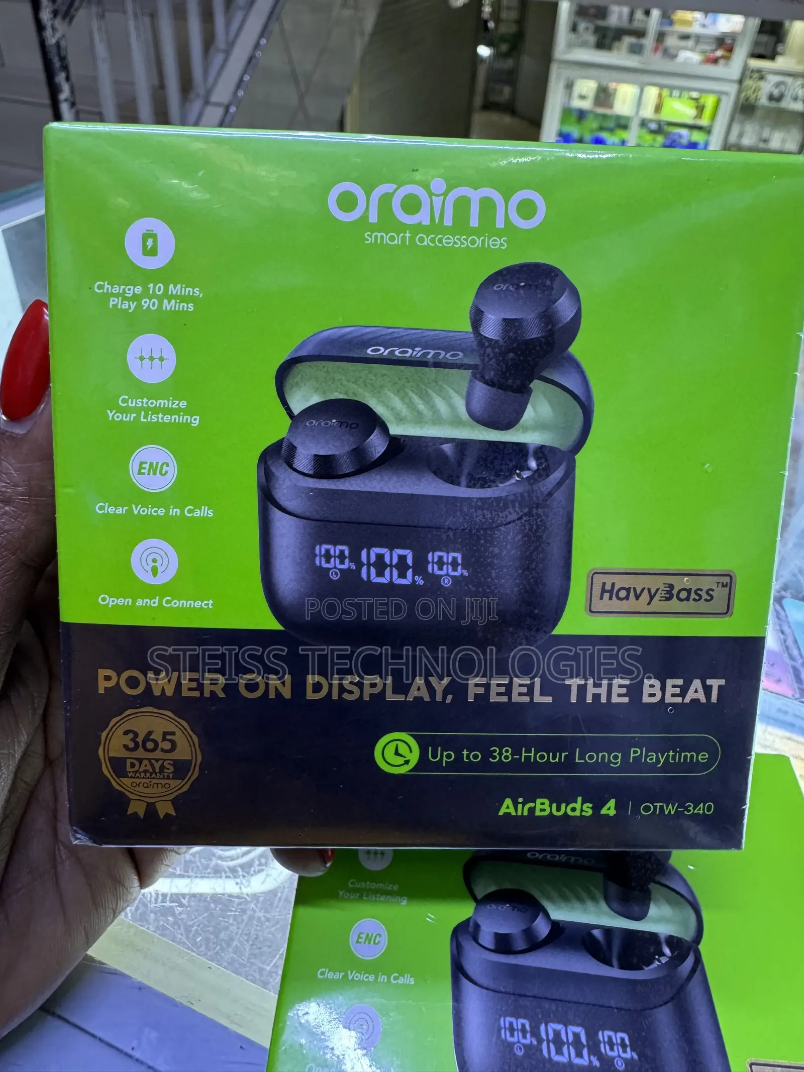 Oraimo Wireless Airbuds 4