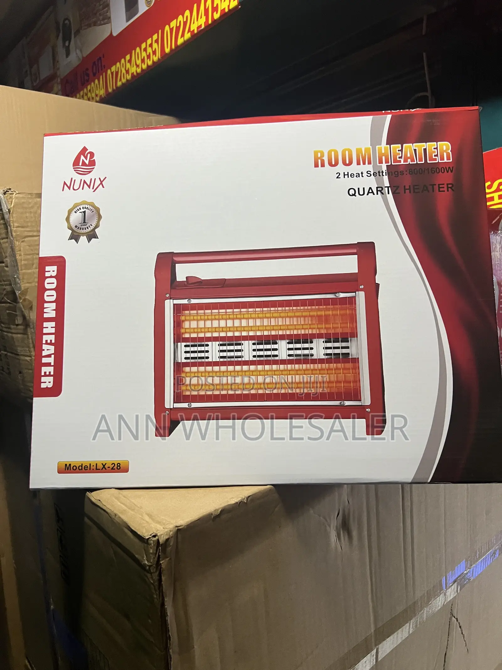 Nunix Quartz Room Heater