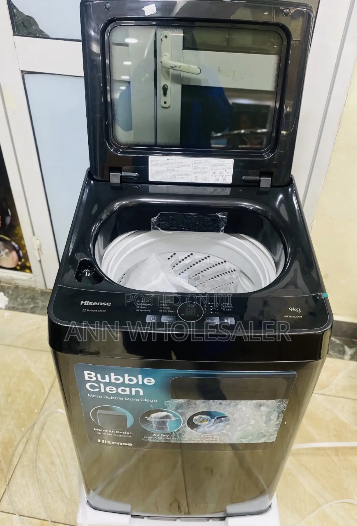 Hisense Fully Automatic New Model Top Load Washing Machine