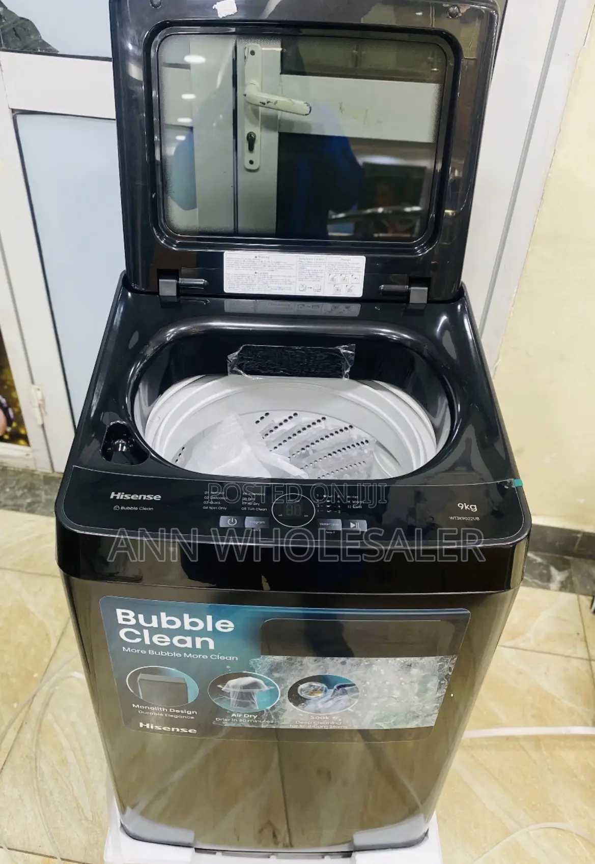 Hisense Fully Automatic New Model Top Load Washing Machine