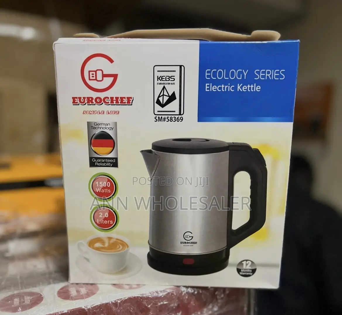 Eurochef Stainless Electric Kettles