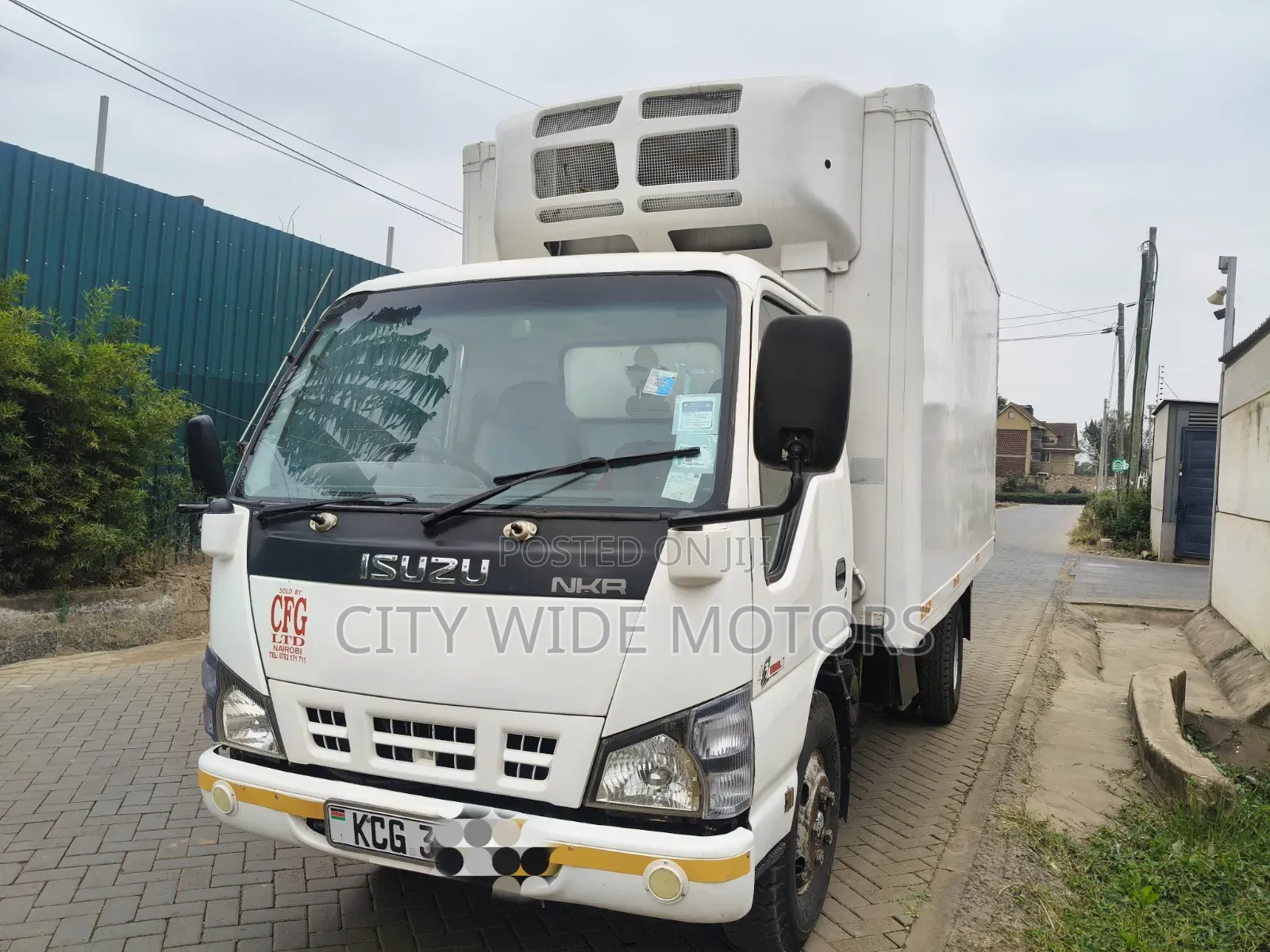 ISUZU NKR 2016 Model Fridge Body