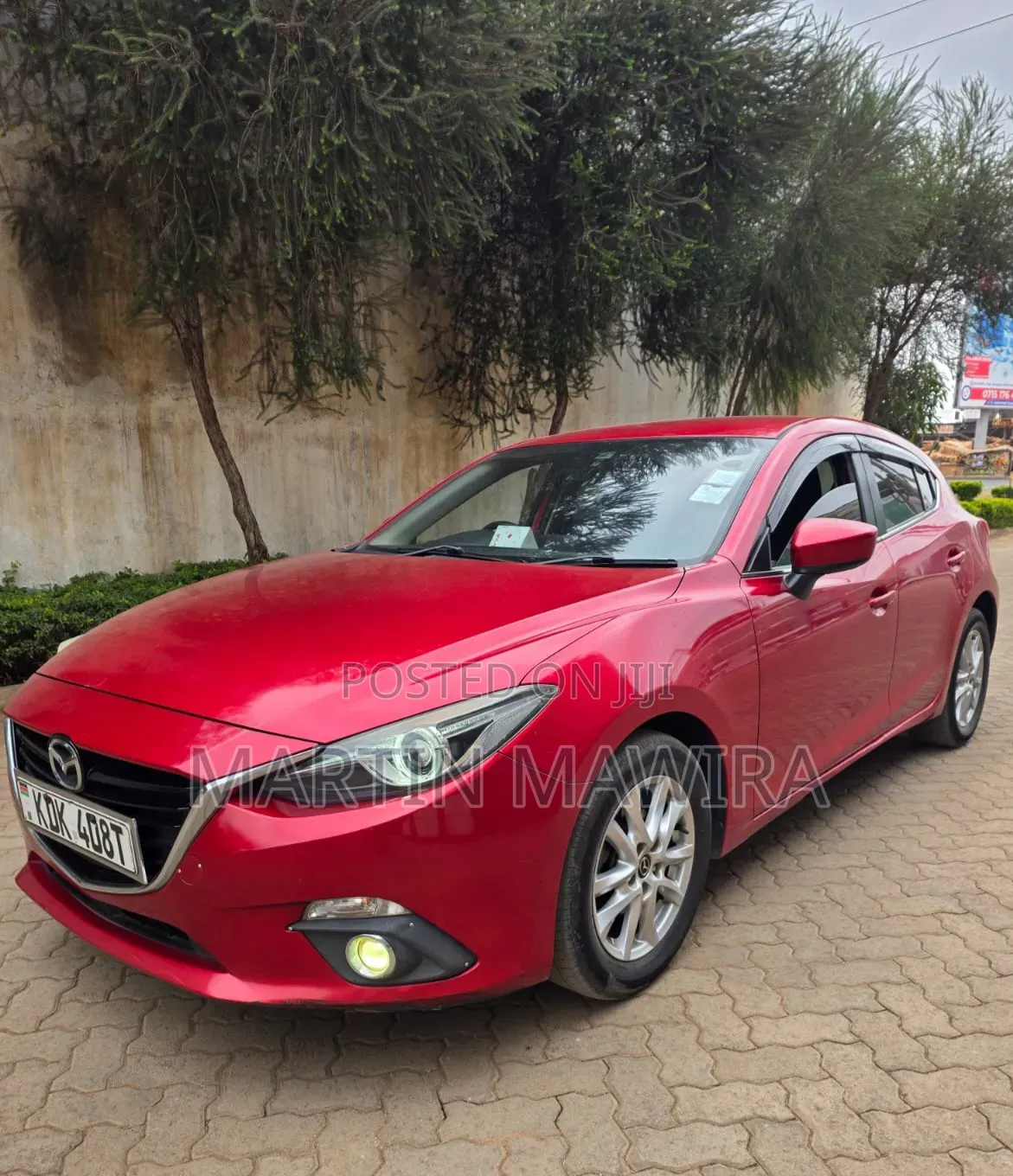 Mazda Axela 2015 Red
