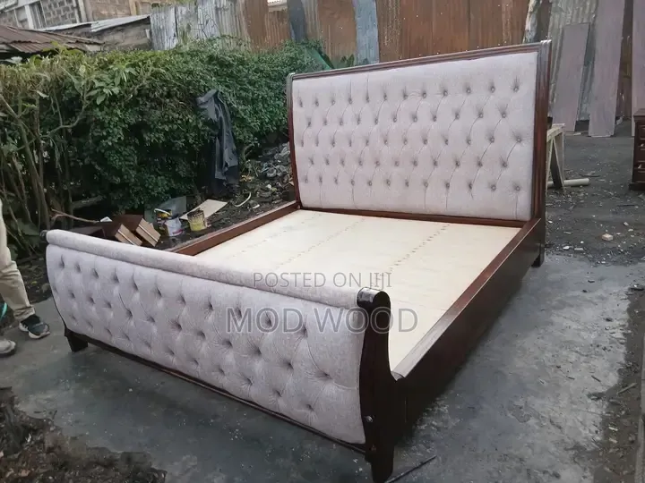 Regal Tufted Upholstered Bed Frame Collection
