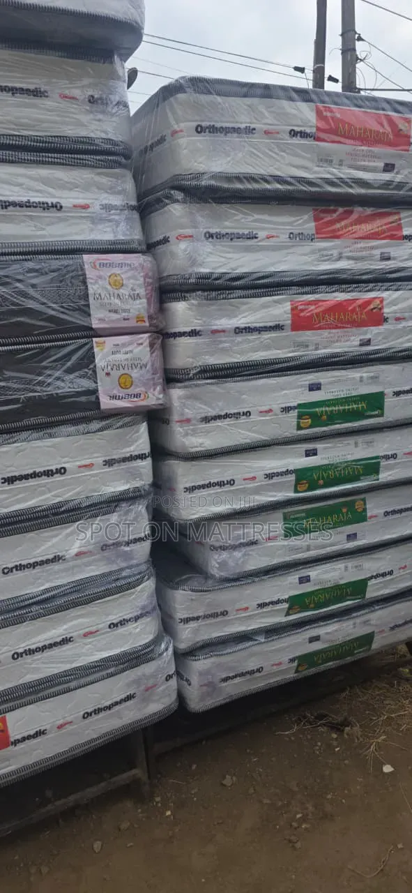 Bobmil Orthopedic Spring Mattresses With 5yrs Warranty + Free Delivery