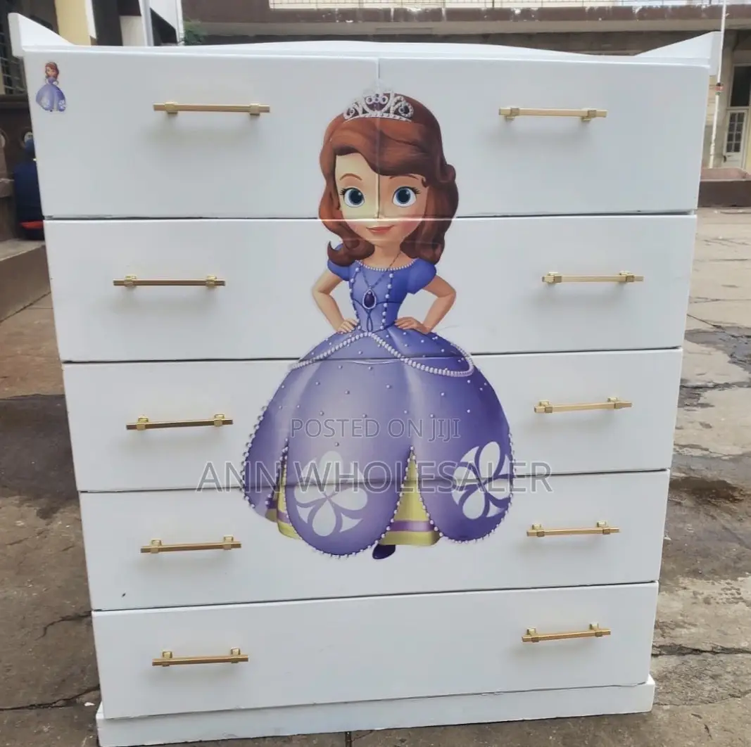 Kids Chest Drawer Cartoon Themed