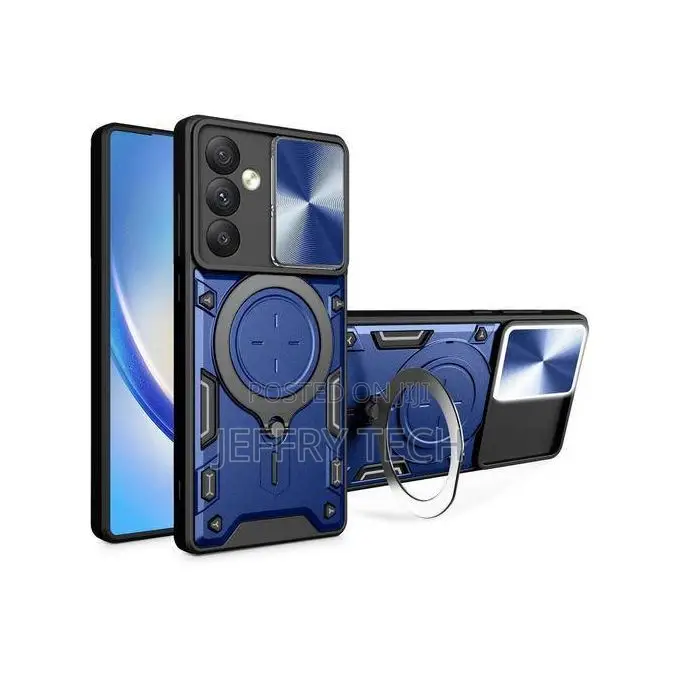 Samsung Galaxy A56 5G Case Cover With Ring Holder Kickstand Camera
