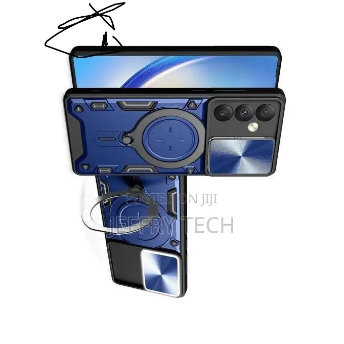 Samsung Galaxy A56 5G Case Cover With Ring Holder Kickstand Camera