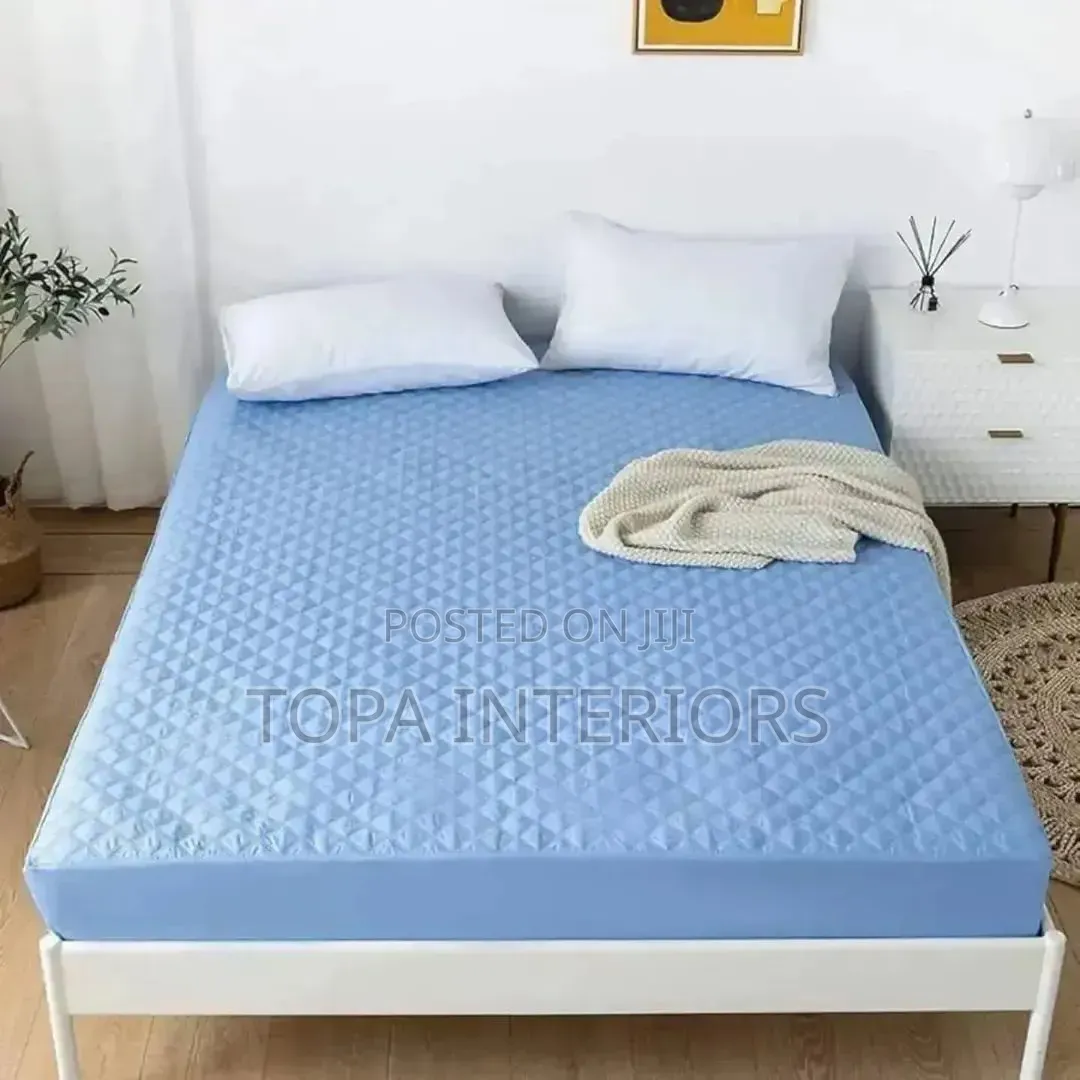 Sky Blue Premium Waterproof Mattress Protector Covers
