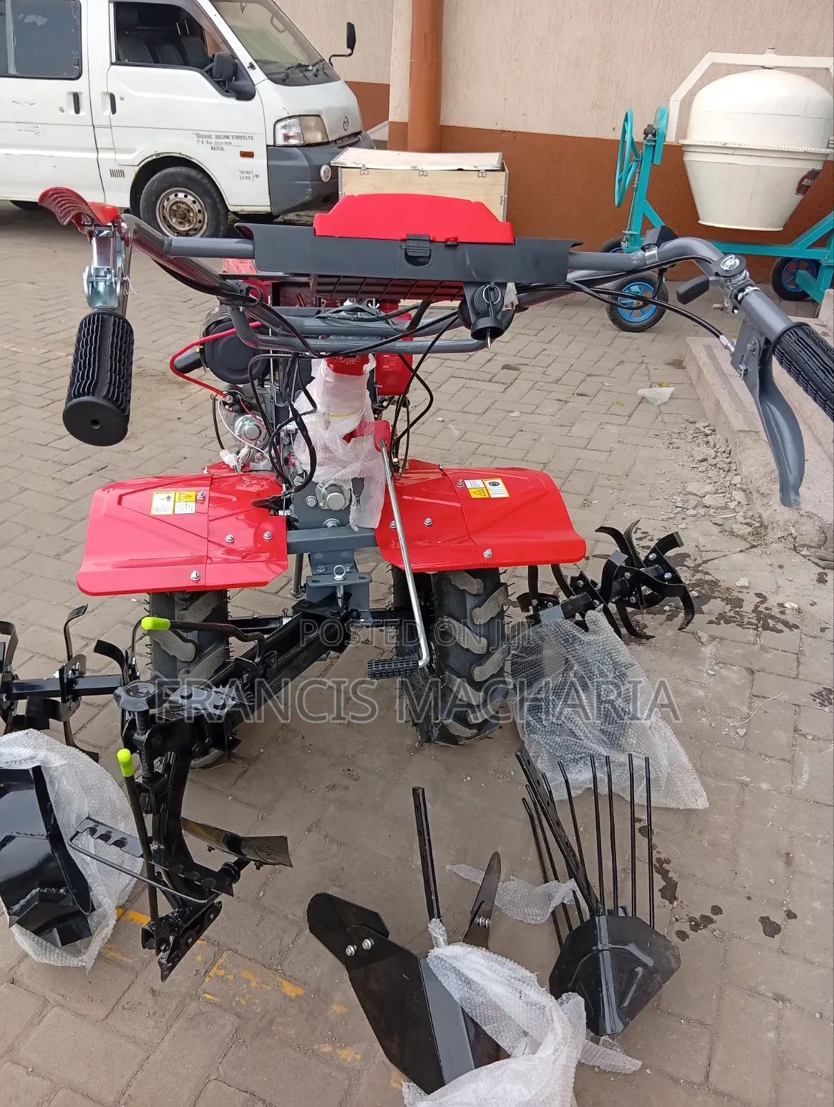 Diesel Powered Power Tiller Machine