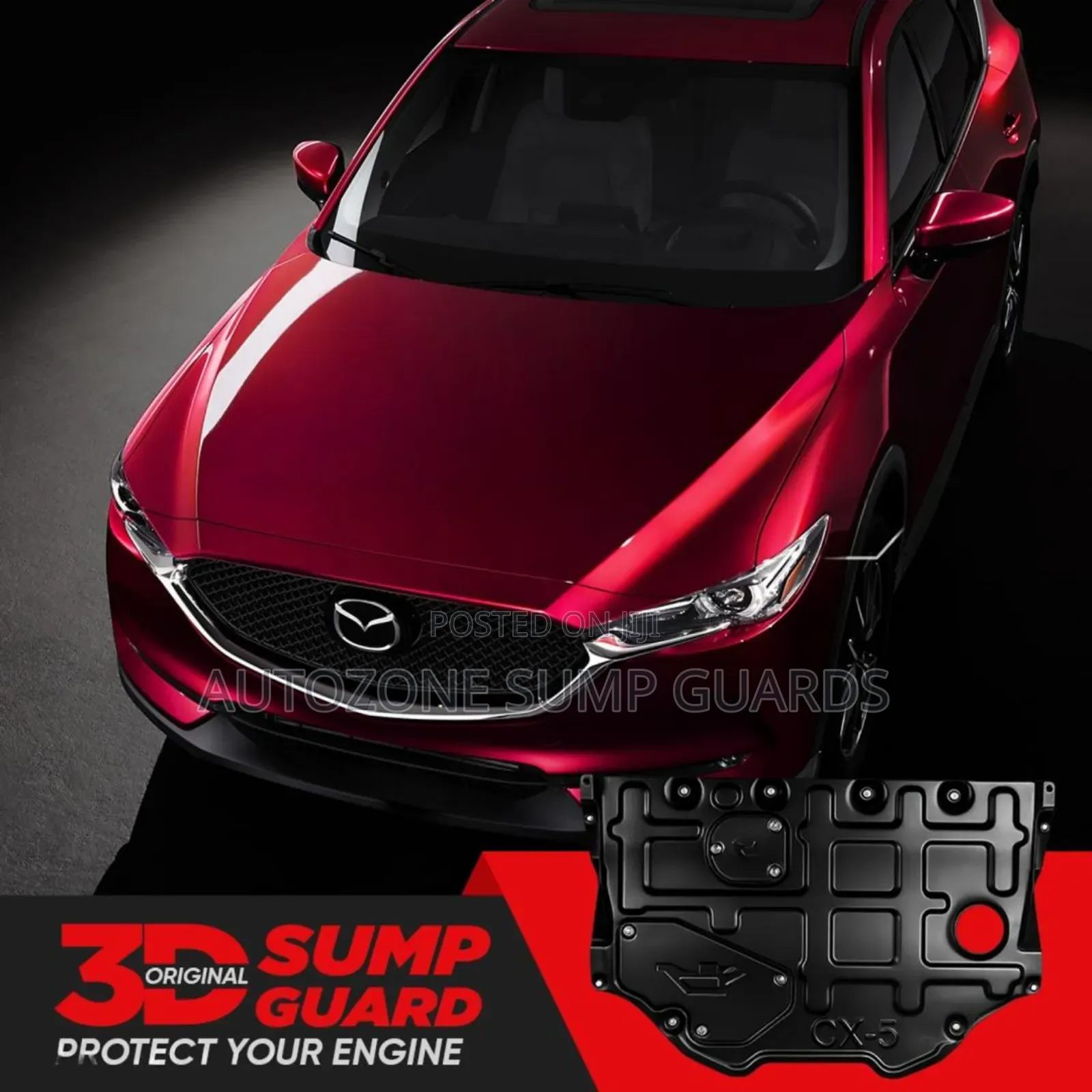 Mazda CX-5 3D Engine Protection Guard