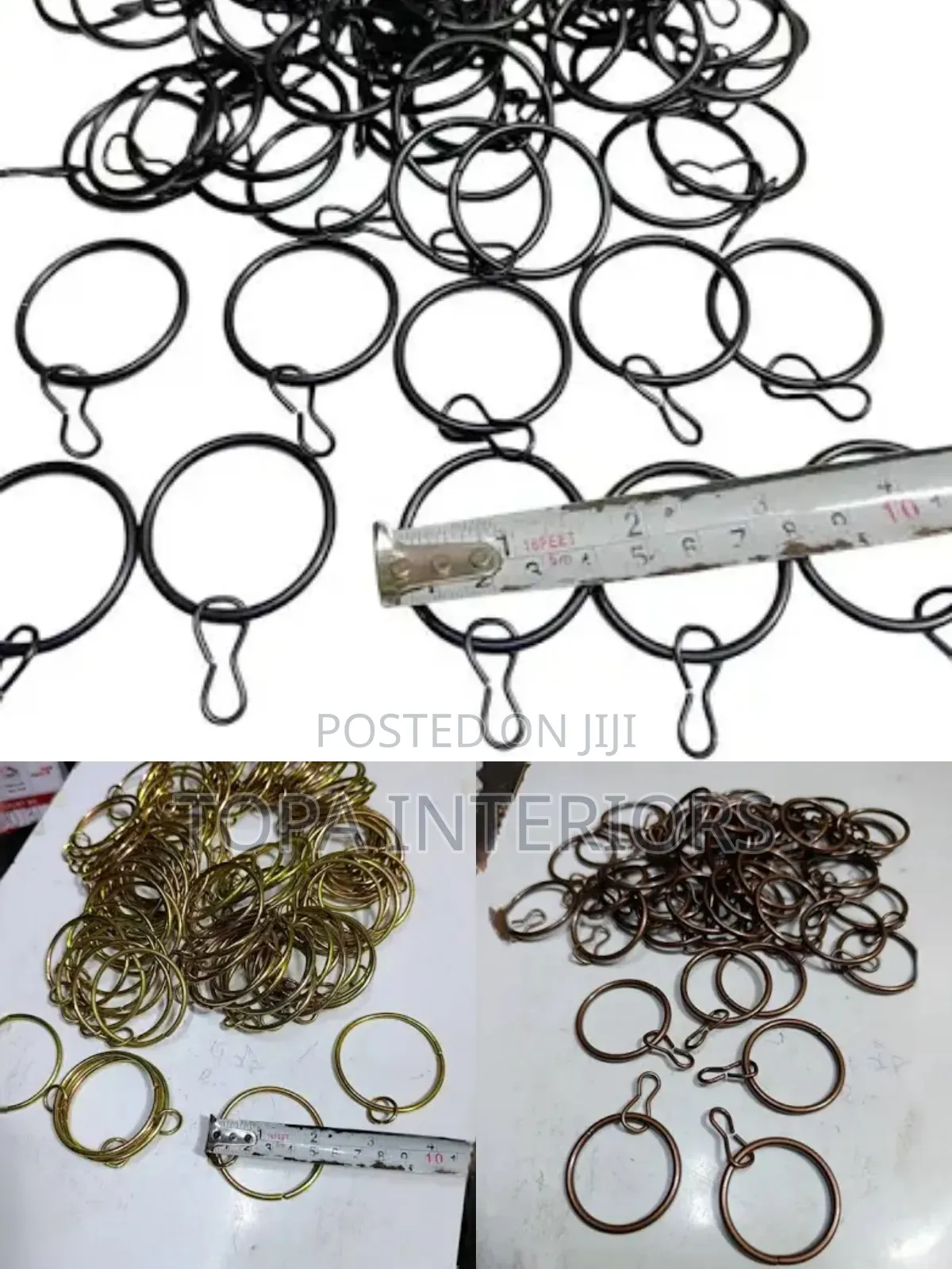 Metal Curtain Rings Accessories