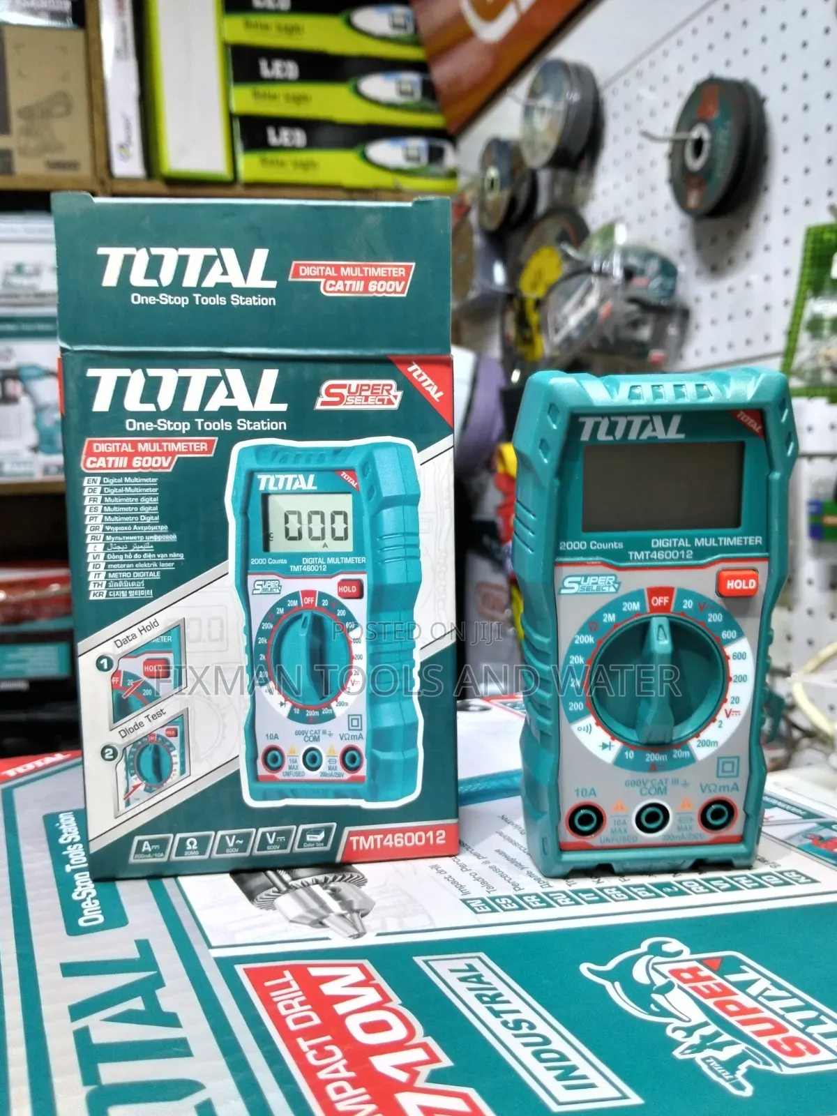 Top Quality TOTAL DIGITAL MULTIMETER 200mA 600V Set