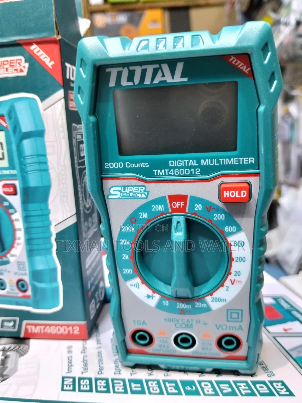 Top Quality TOTAL DIGITAL MULTIMETER 200mA 600V Set