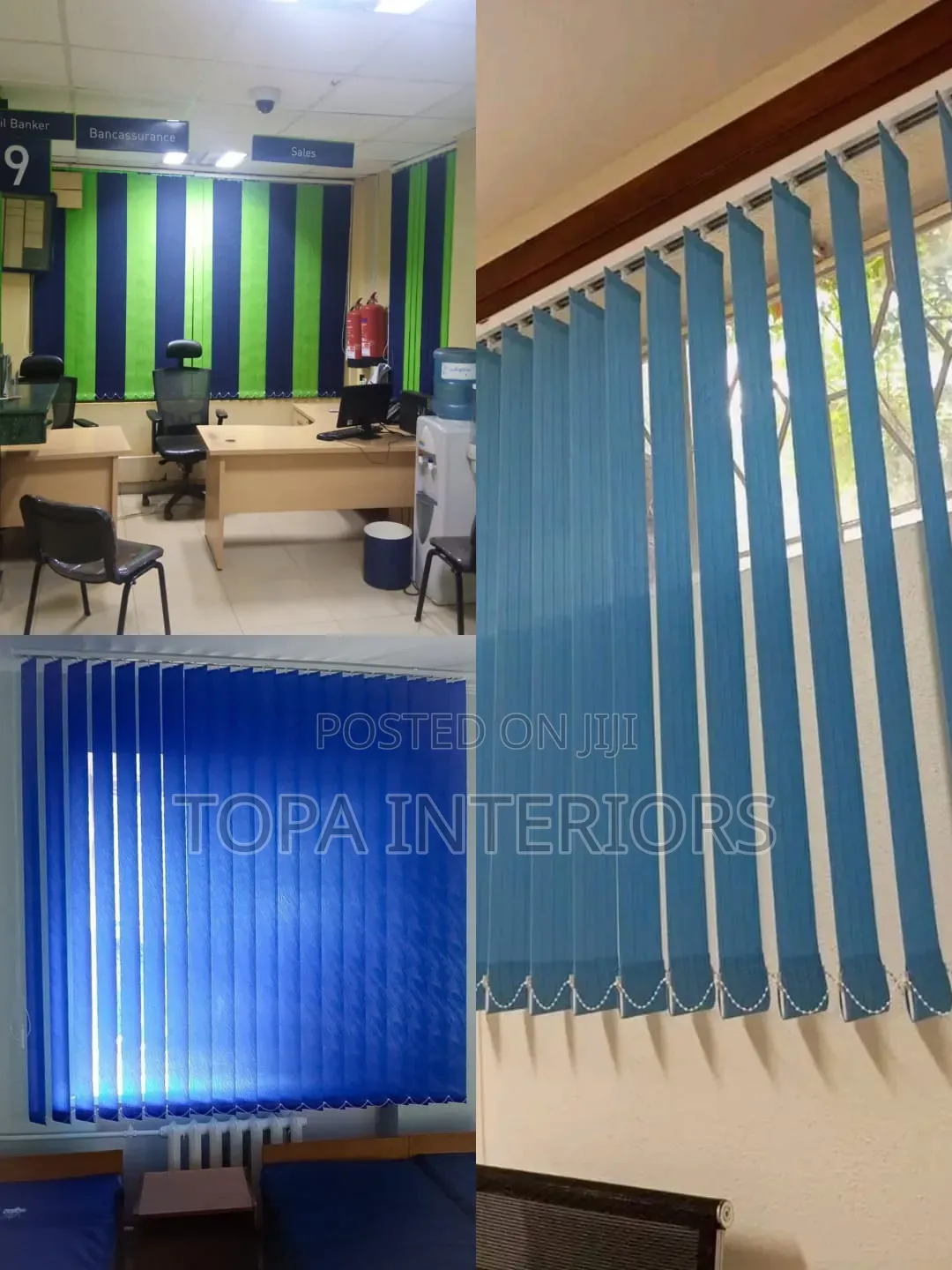 Aesthetic Appeal Modern Vertical Office Window Blinds
