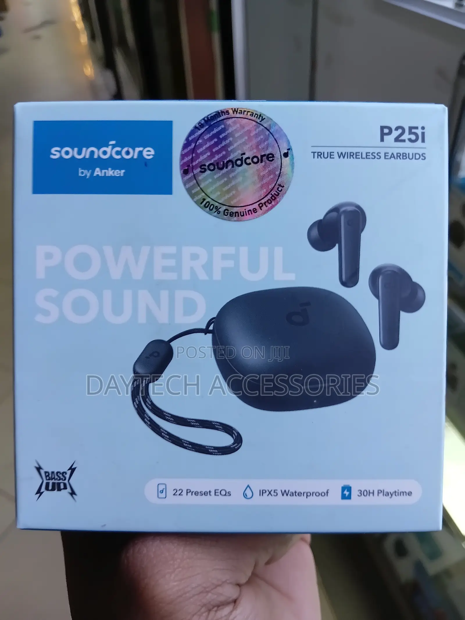 These Are Anker Soundcore Life P25i True Wireless Earbuds.