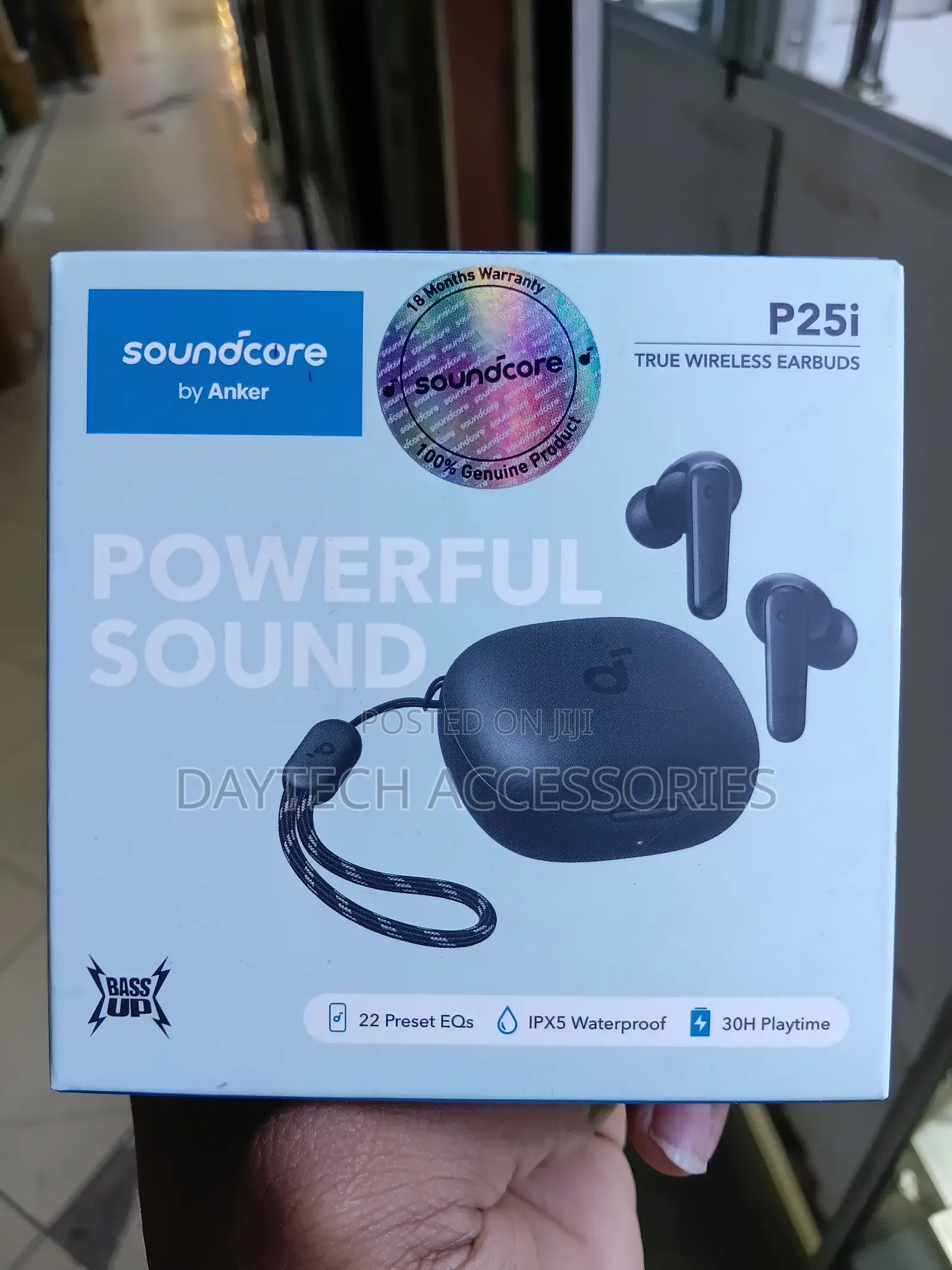 These Are Anker Soundcore Life P25i True Wireless Earbuds.