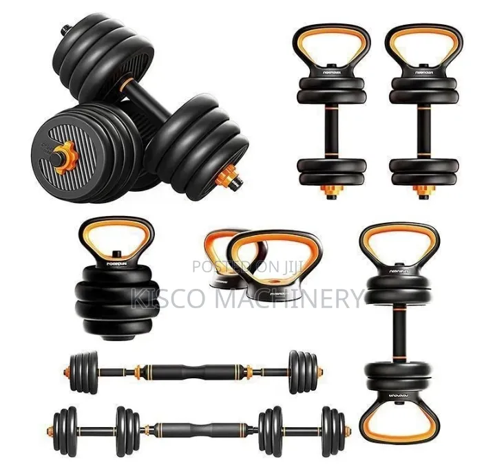 Euromax 50kg 6 in 1 Kettlebell/Barbell