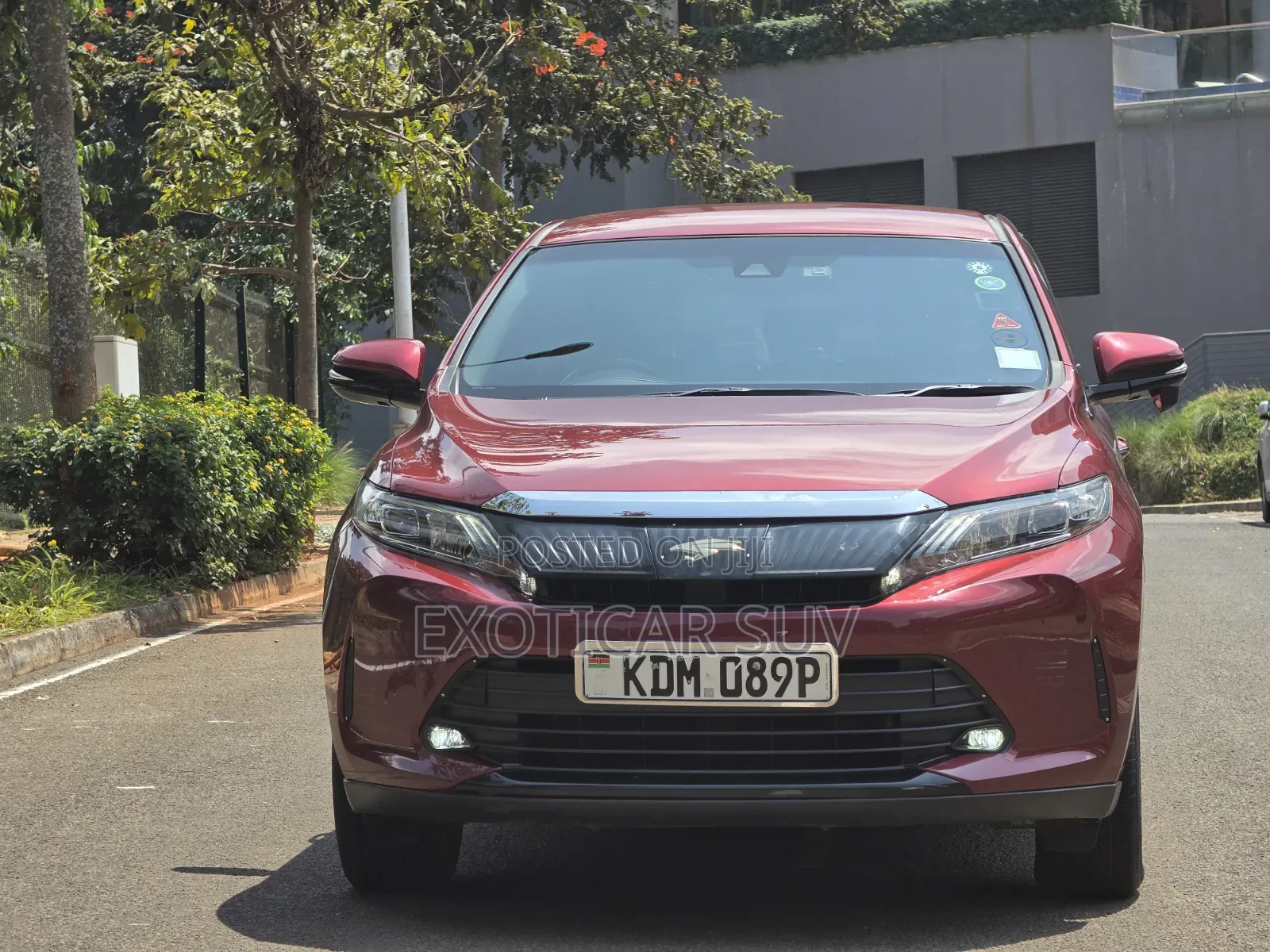 Toyota Harrier 2017 Red