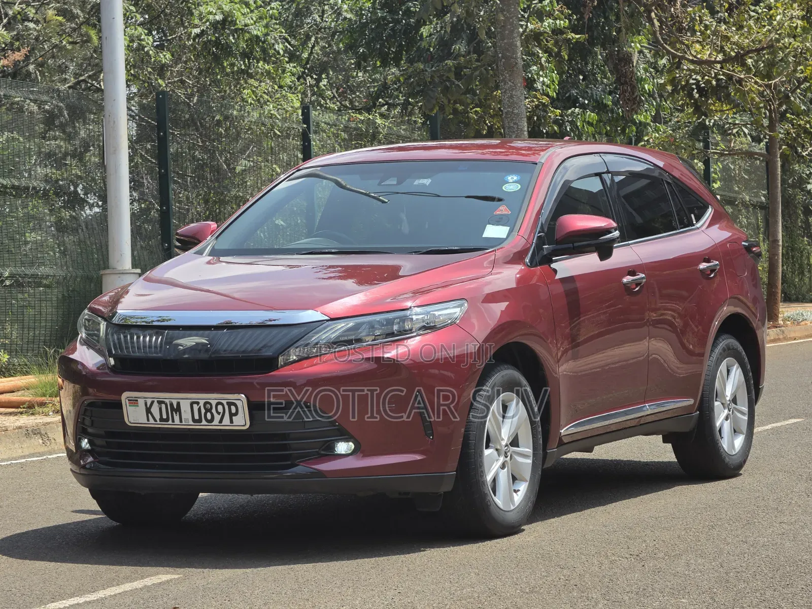 Toyota Harrier 2017 Red