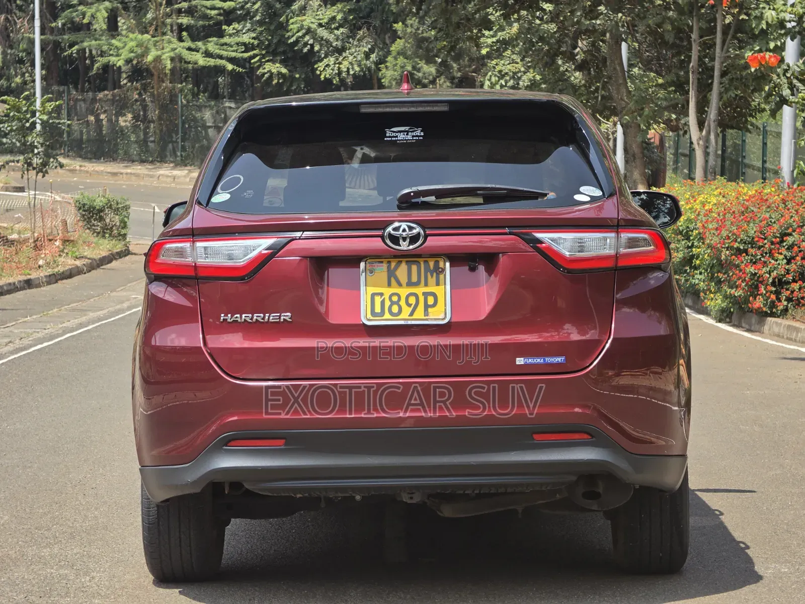 Toyota Harrier 2017 Red