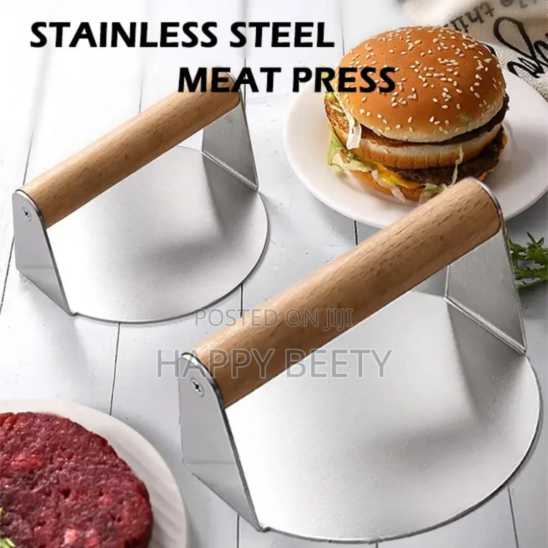 *Heavy Duty Round Stainless Steel Chapati Spinner\burger Press*