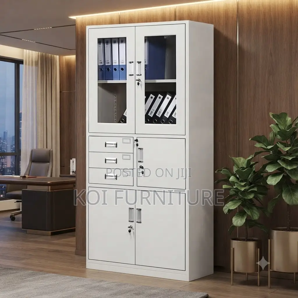 Office Cabinet; Two Doors Steel Office Cabinet for Goods Storage