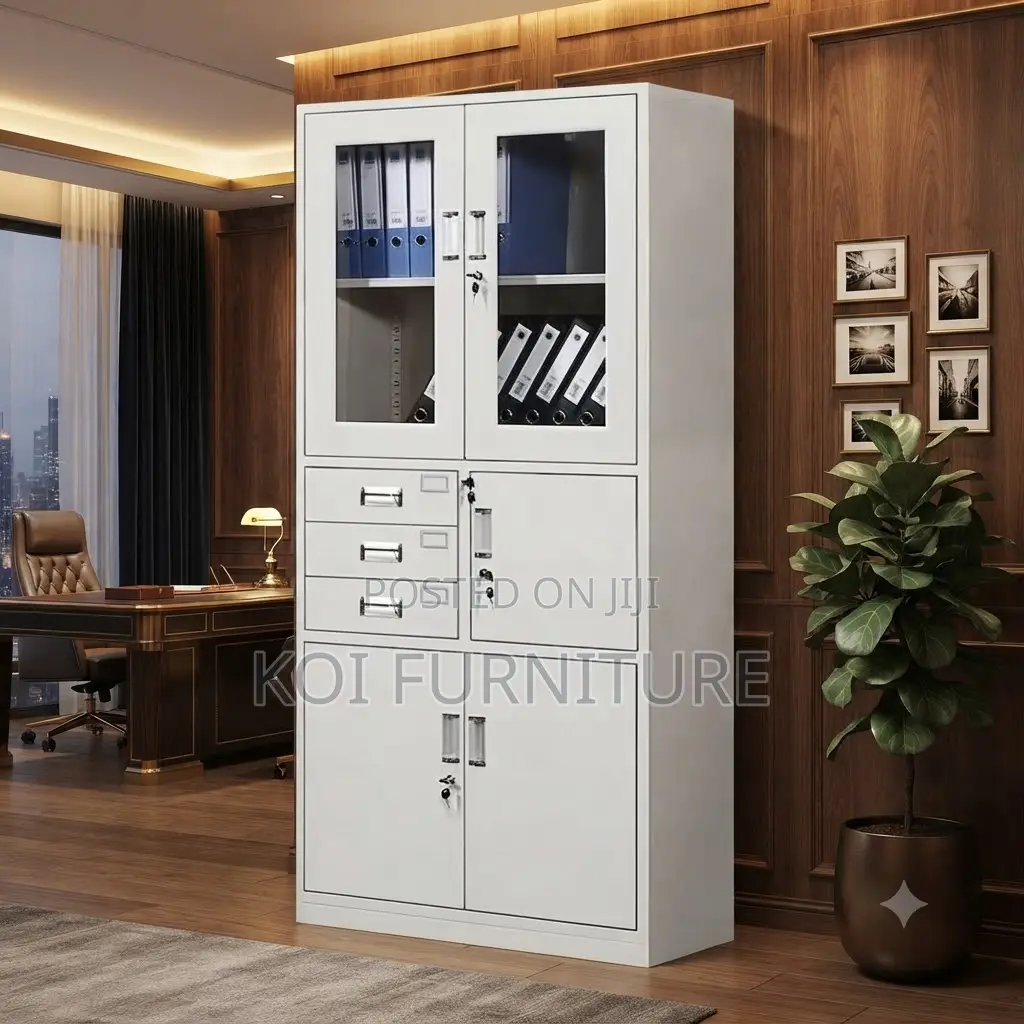 Office Cabinet; Two Doors Steel Office Cabinet for Goods Storage