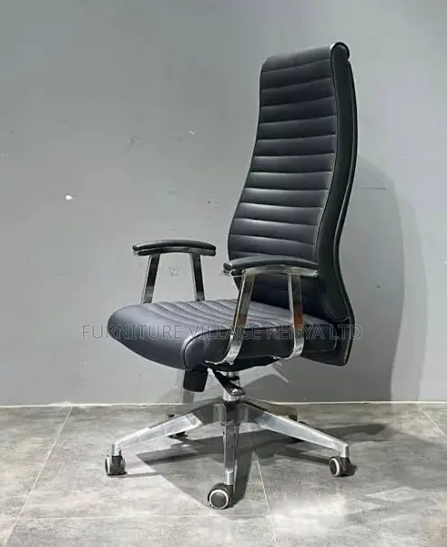 Office Chair; High Back Swivel CEO's Office Work Chair