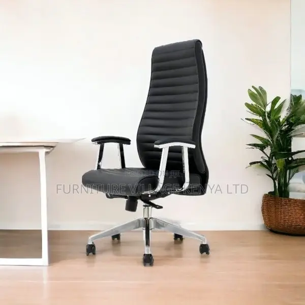 Office Chair; High Back Swivel CEO's Office Work Chair