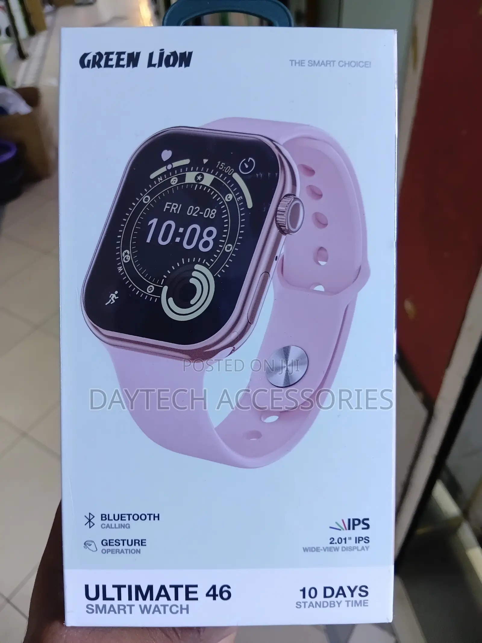 Green Lion Ultimate 46 Smart Watch 2.01" Screen.