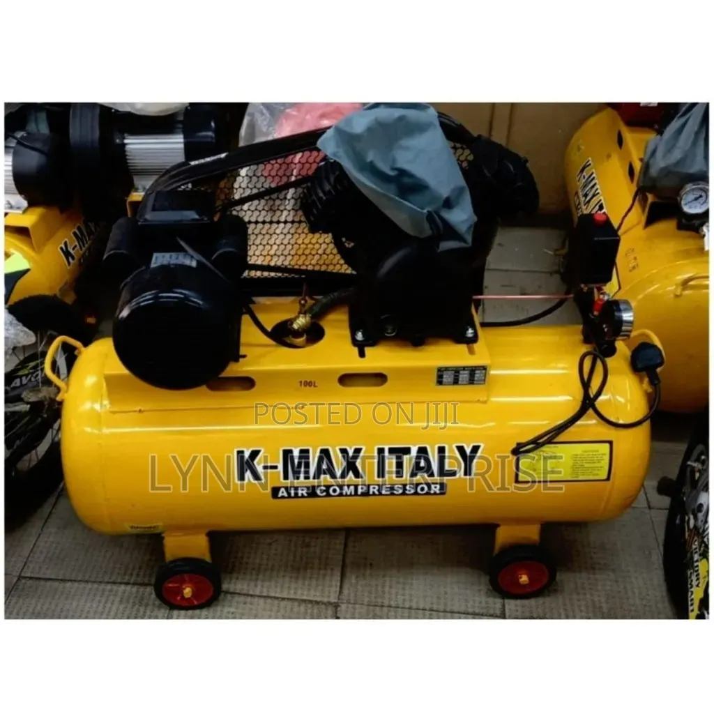 Kmax 100litres Electric Air Compressor 3hp Motor 2 Piston 8bar 116psi