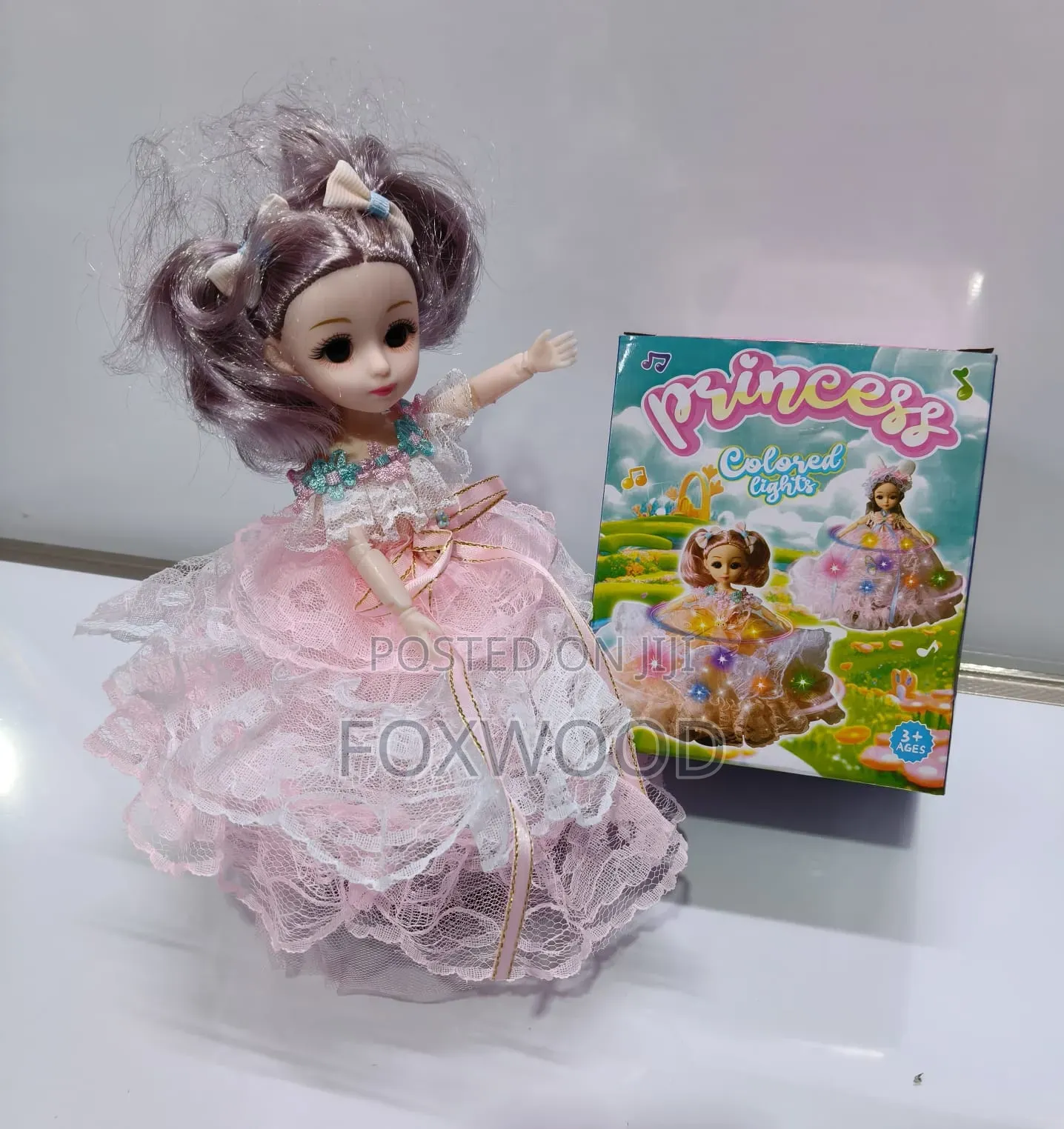 Princess Colored Lights" Musical Doll