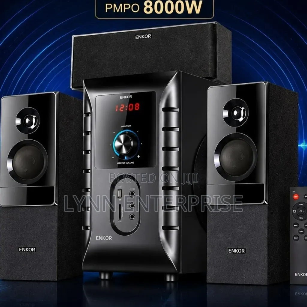 8000 Watts Enkor Multimedia Speaker System