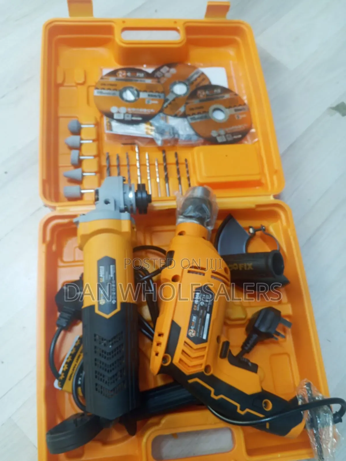 COOFIX Professional Electric Tool Kit - Hammer Drill 115mm