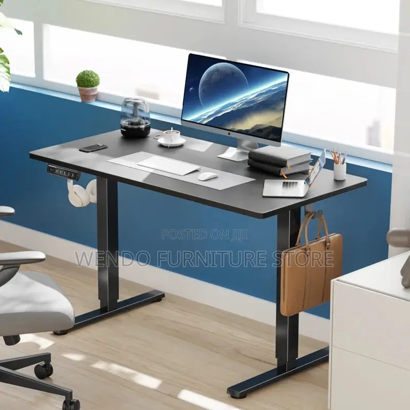 Office Desk; 1800mm Electric Adjustable Mobile Desk