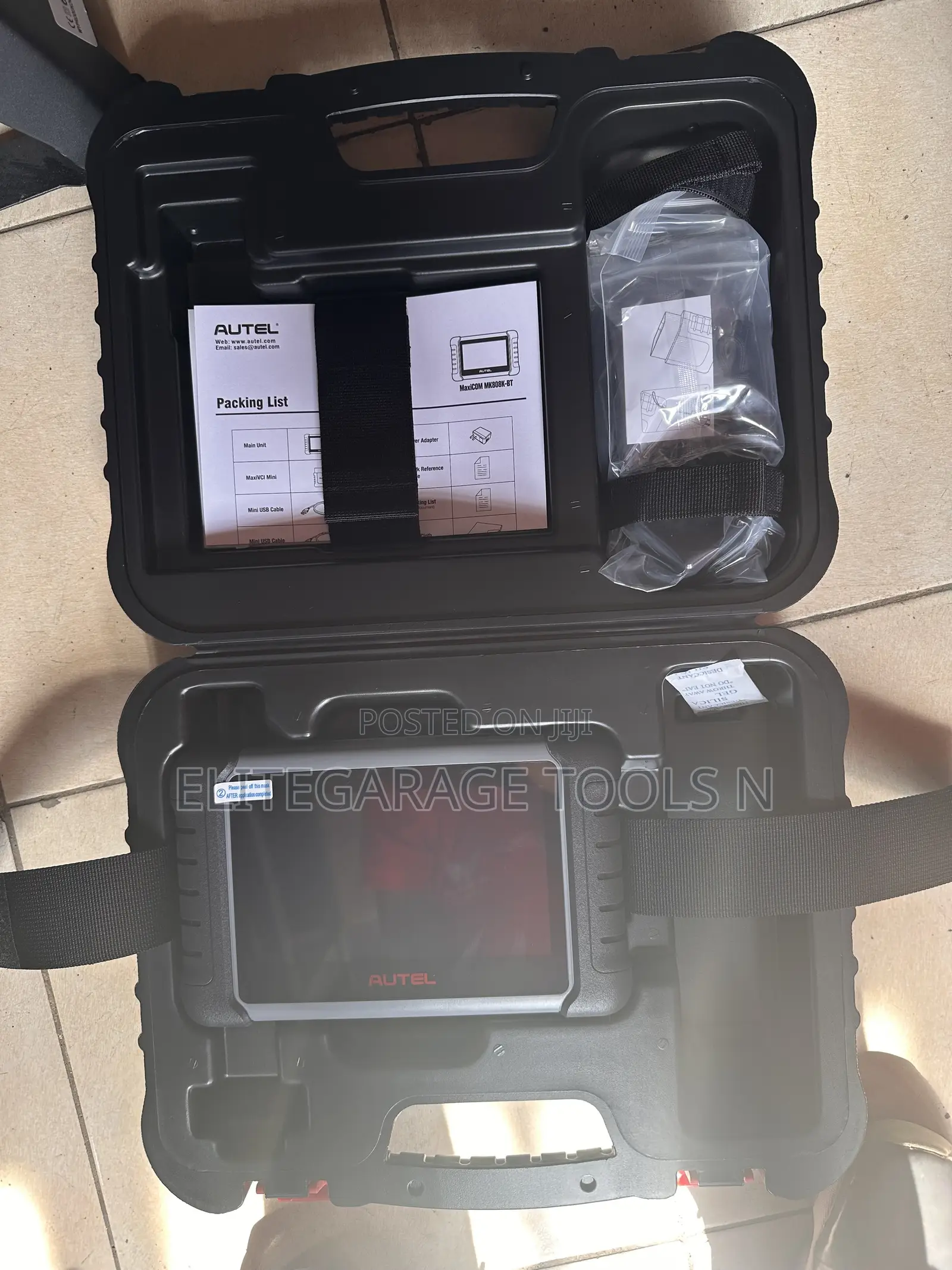 Heavy Duty Wireless Autel Maxicom Mk808k Bt Diagnostic Tool