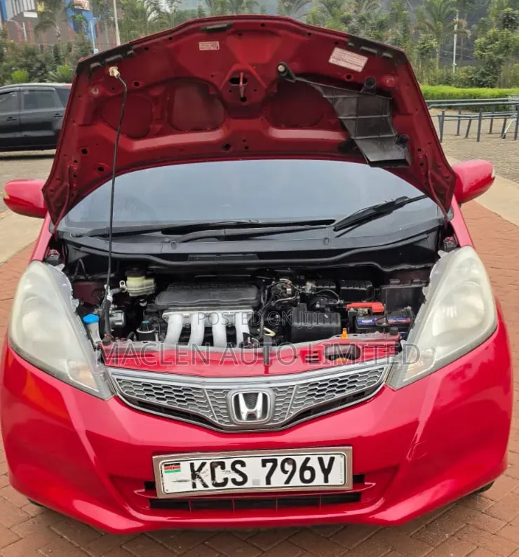 Honda Fit 2012 Red