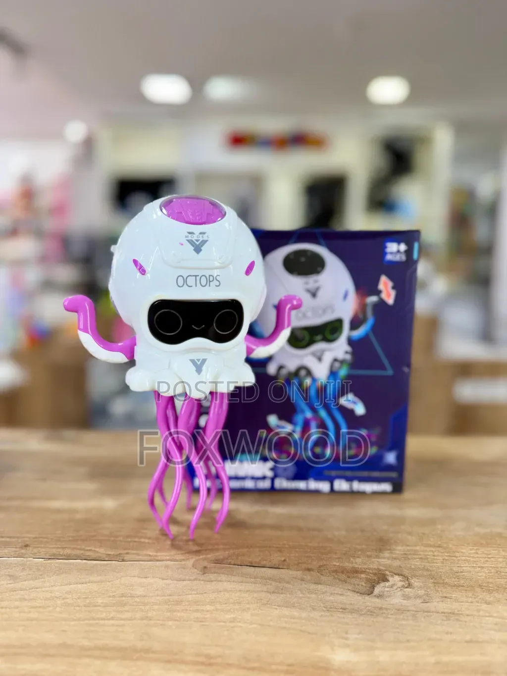 Dancing Octopus With LED Lights and Music