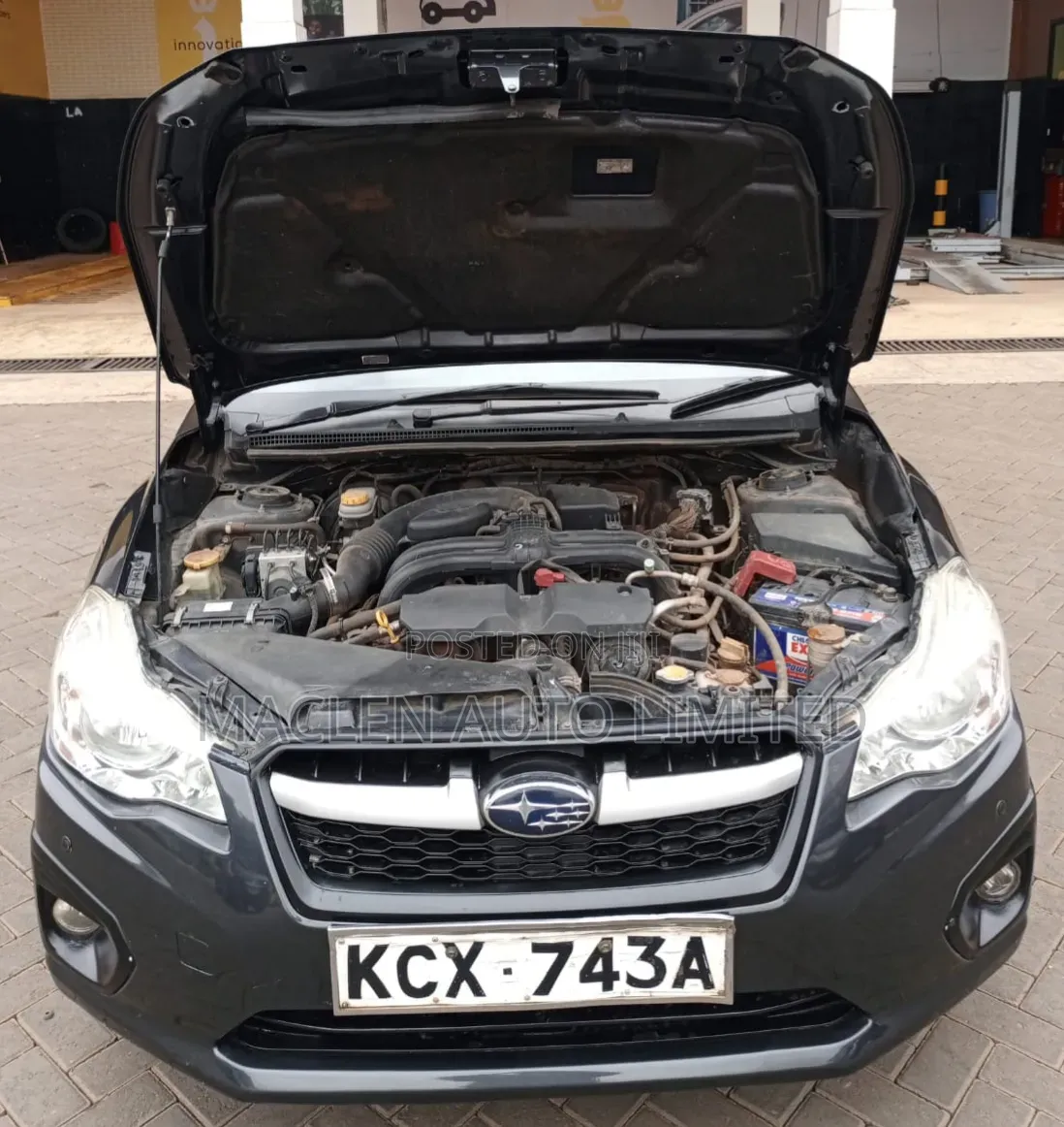 Subaru Impreza 2012 Gray